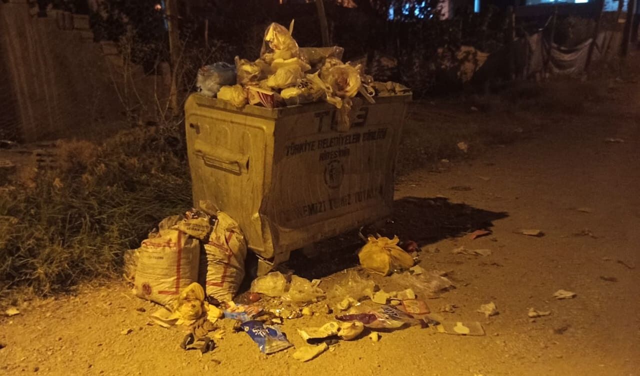 İpekyolu’nda Sokaklar Çöpten Geçilmiyor! (1)
