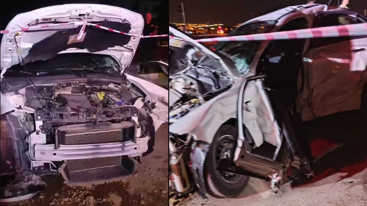 Van Çevre Yolu Kavşağında Kaza 5 Kişi Yaralandı (2)