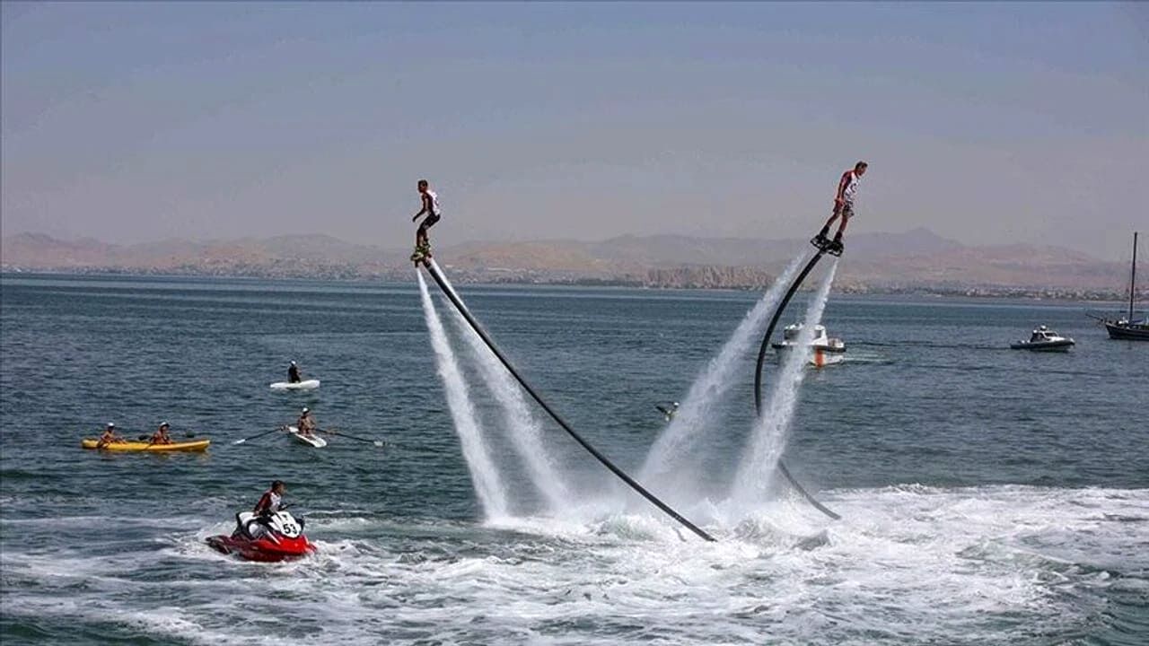 Van Denizi Su Sporları Festivali Başladı (1)
