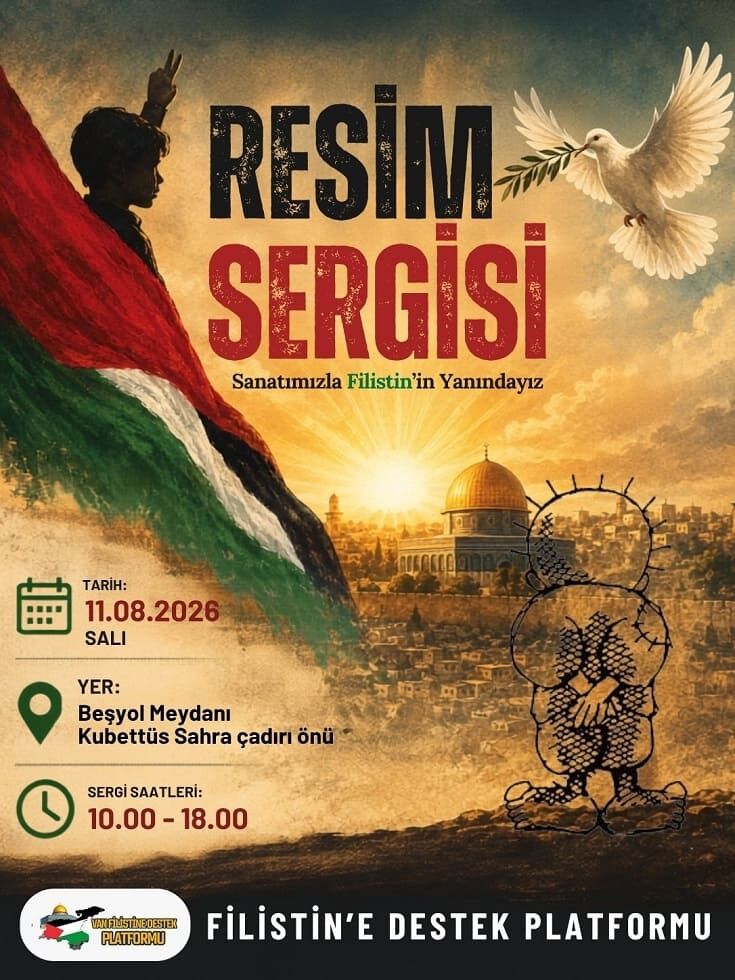 Van’da Filistin Temalı Resim Sergisi Düzenlenecek (2)
