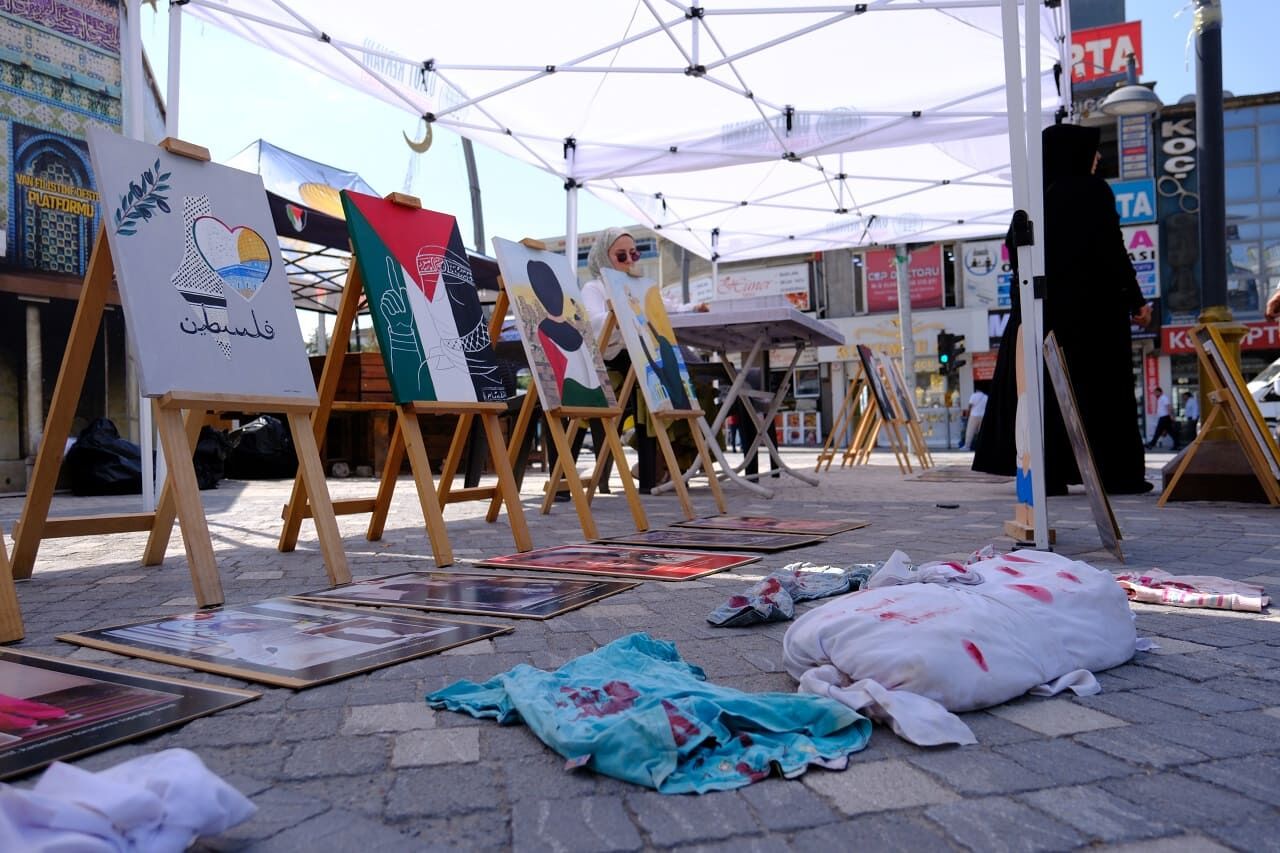 Van’da “Gazze Resim Sergisi” Açıldı (3)