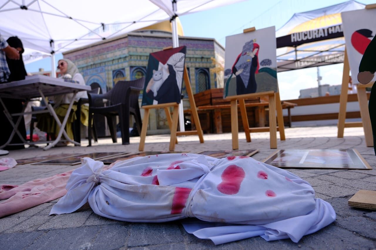 Van’da “Gazze Resim Sergisi” Açıldı (6)