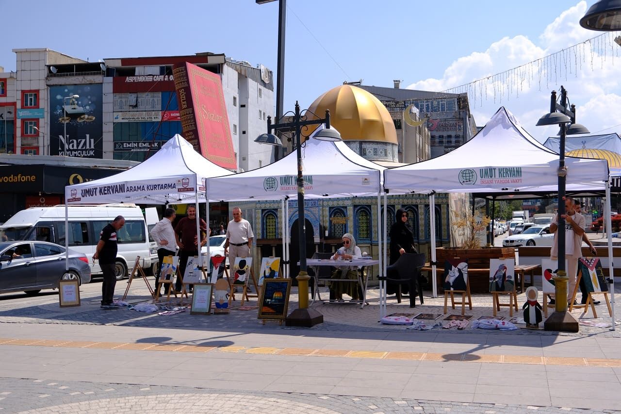Van’da “Gazze Resim Sergisi” Açıldı (8)