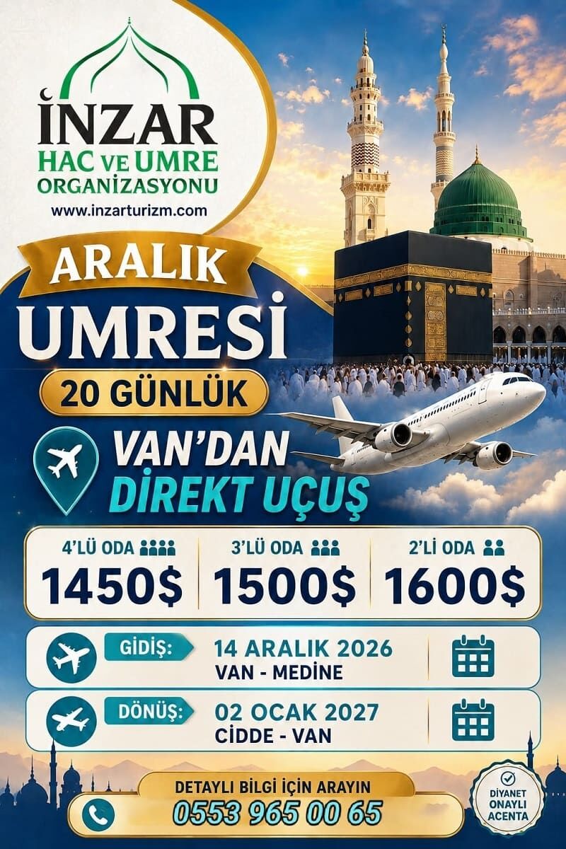 Van’dan Medine’ye Direkt Uçuşla Umre Fırsatı! (3)