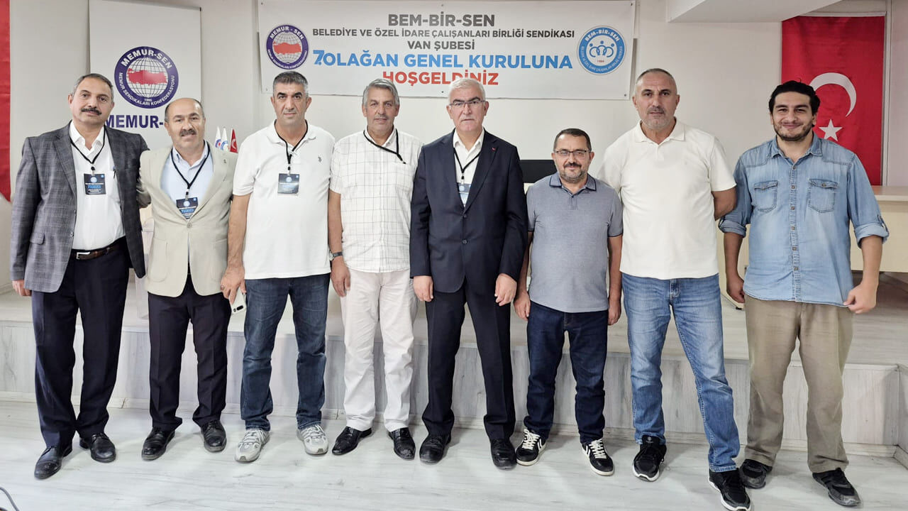 Bem Bir Sen Van Şube Başkanı Özsever Oldu (2)