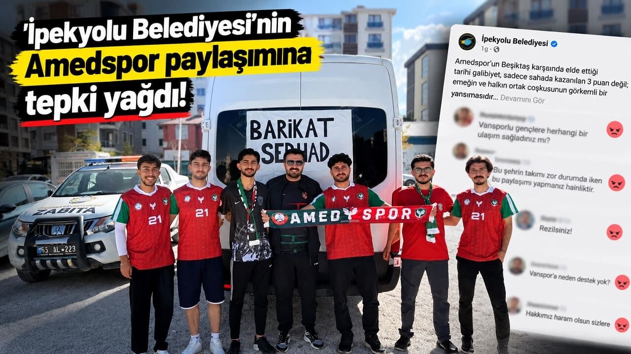 İpekyolu Belediyesi’nin Amedspor paylaşımına tepki yağdı!