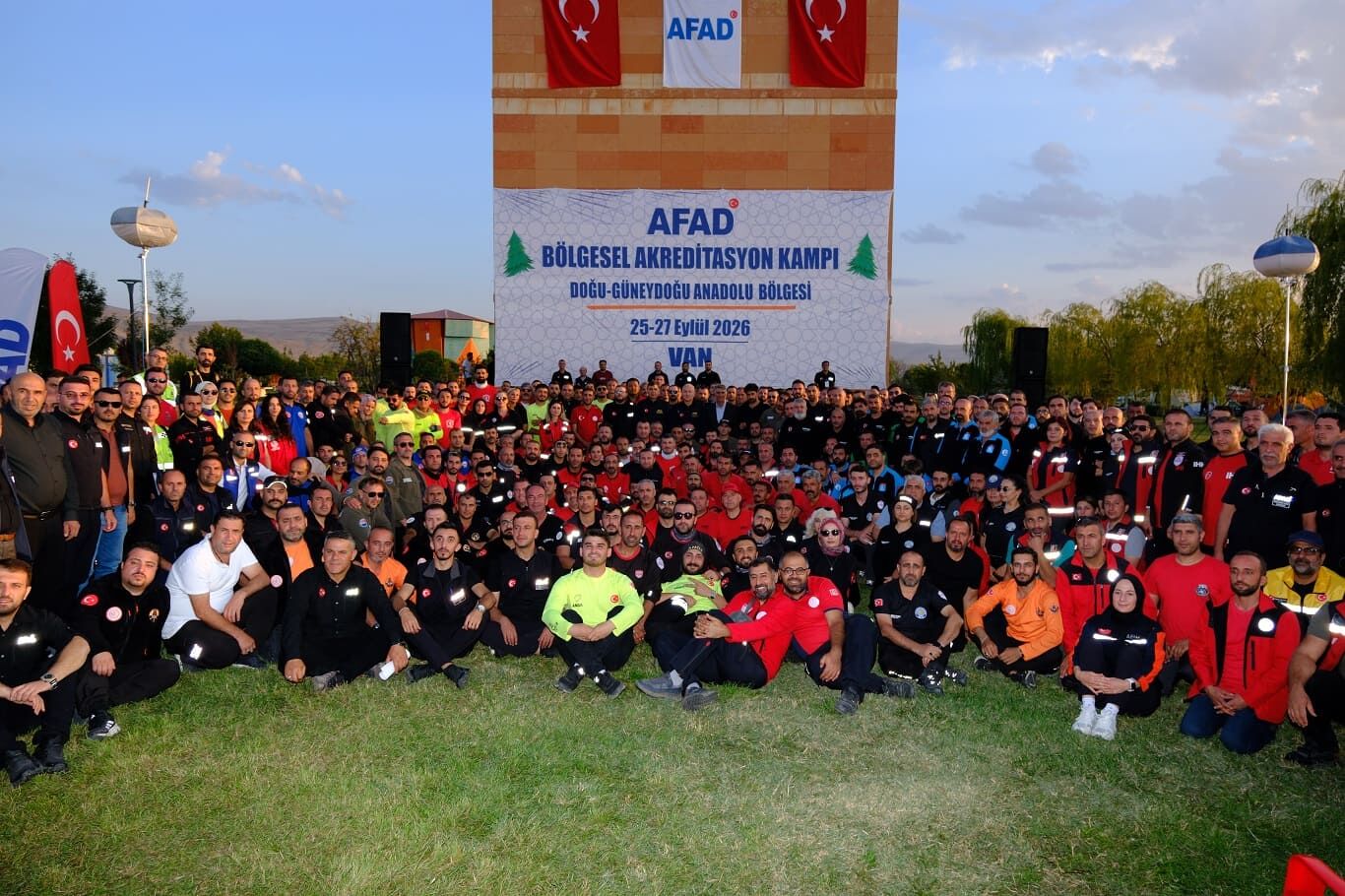 Umut Kervanı ekibi AFAD Van Akreditasyon Kampına katıldı