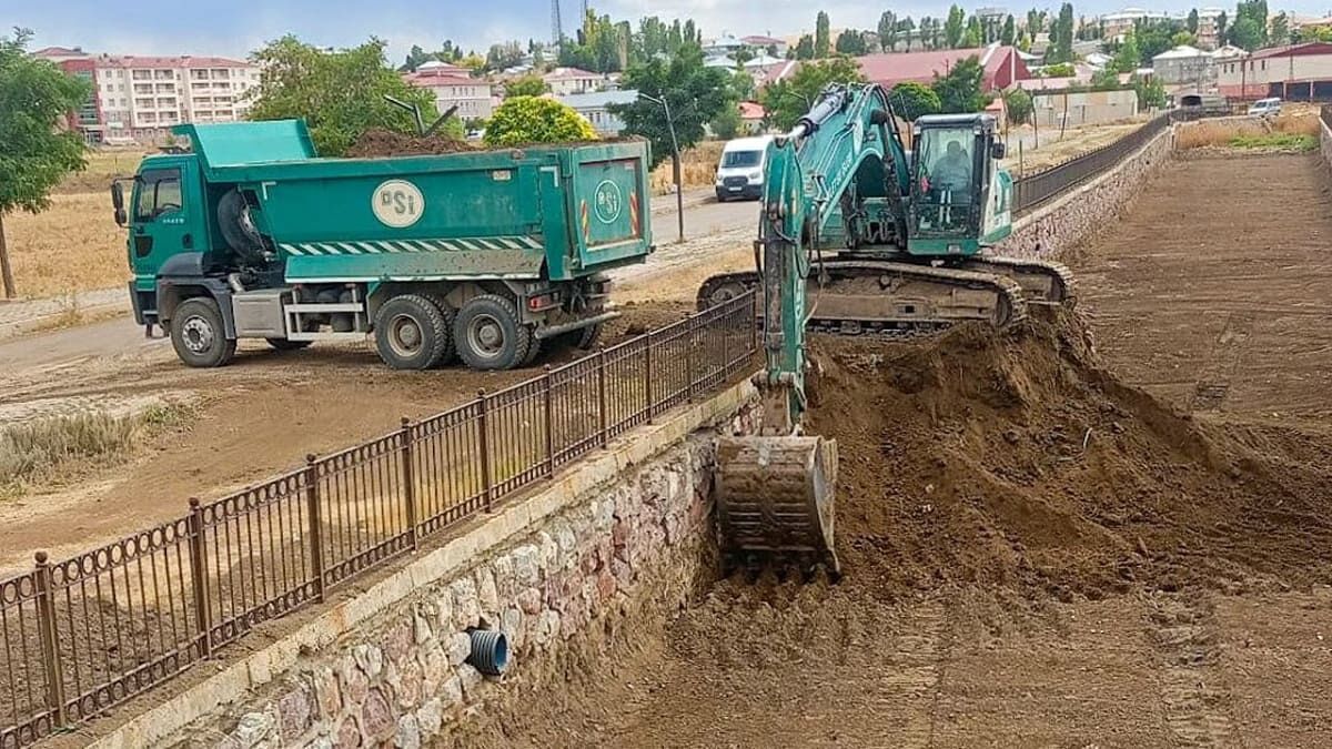 Saray’da dere ıslah çalışmaları tamamlandı