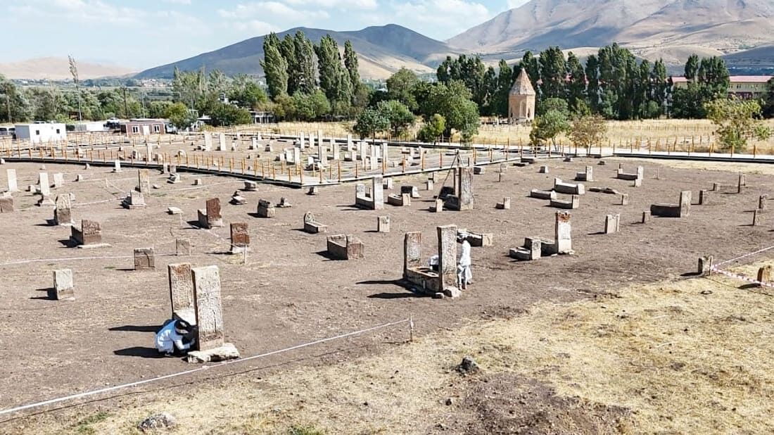 Selçuklu Mezarlığı’nda Çalışmalar Hızla Sürüyor (3)