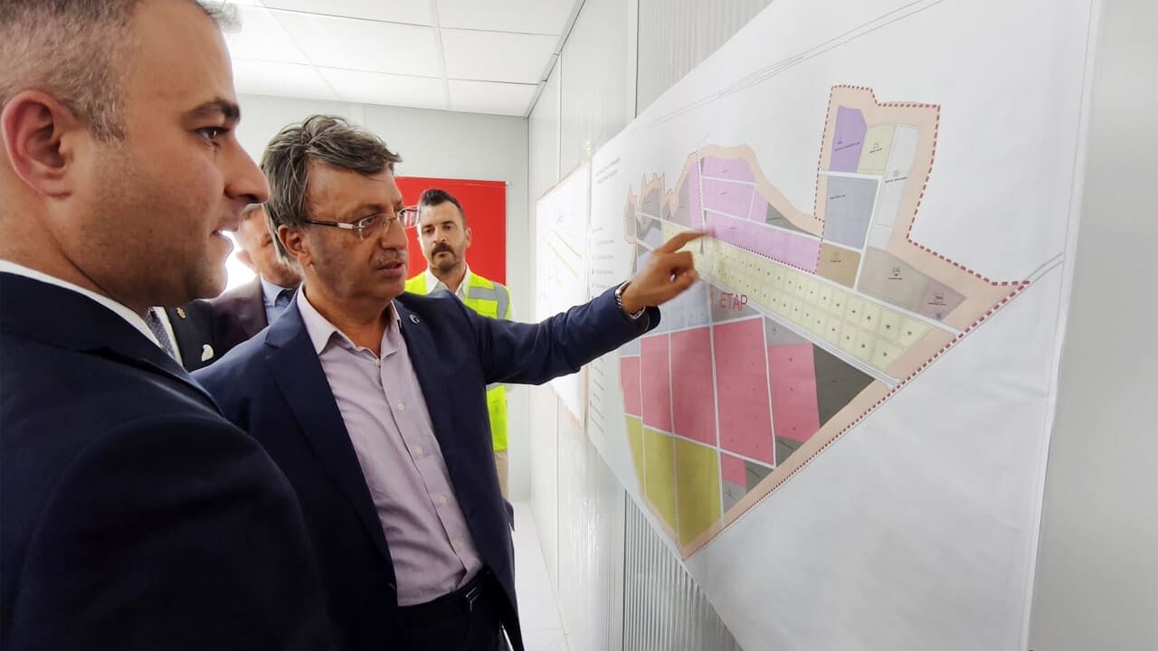 Türkmenoğlu, Van Besi OSB’de incelemelerde bulundu
