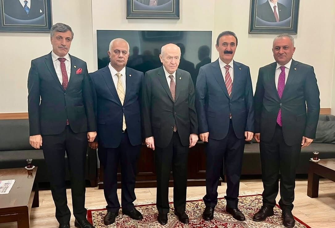Van Tb Başkanı Süer’den Devlet Bahçeli’ye Ziyaret (1)