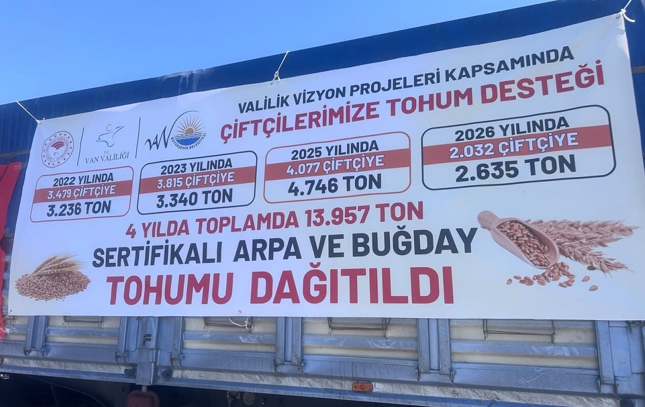 Van’da Çiftçilere 750 Milyon Liralık Tohum Desteği! (4)
