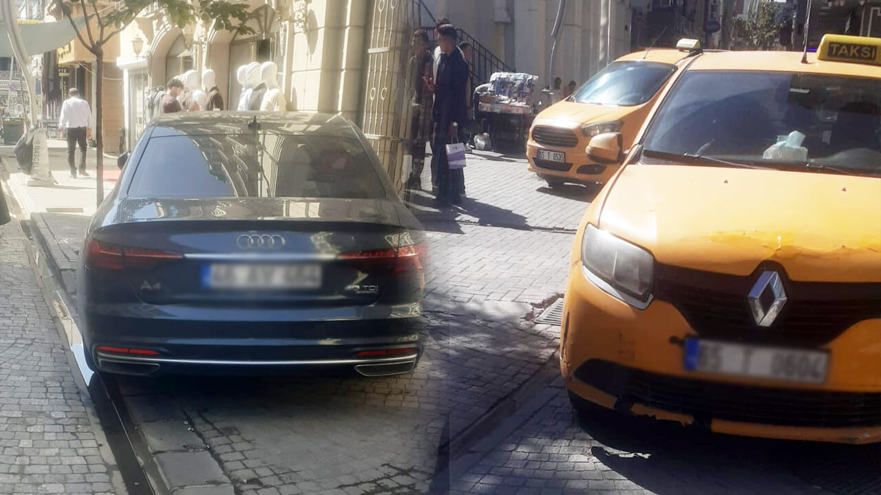 Van’da Kaldırımlar Araçlara, Yollar Karmaşaya Teslim! (3)