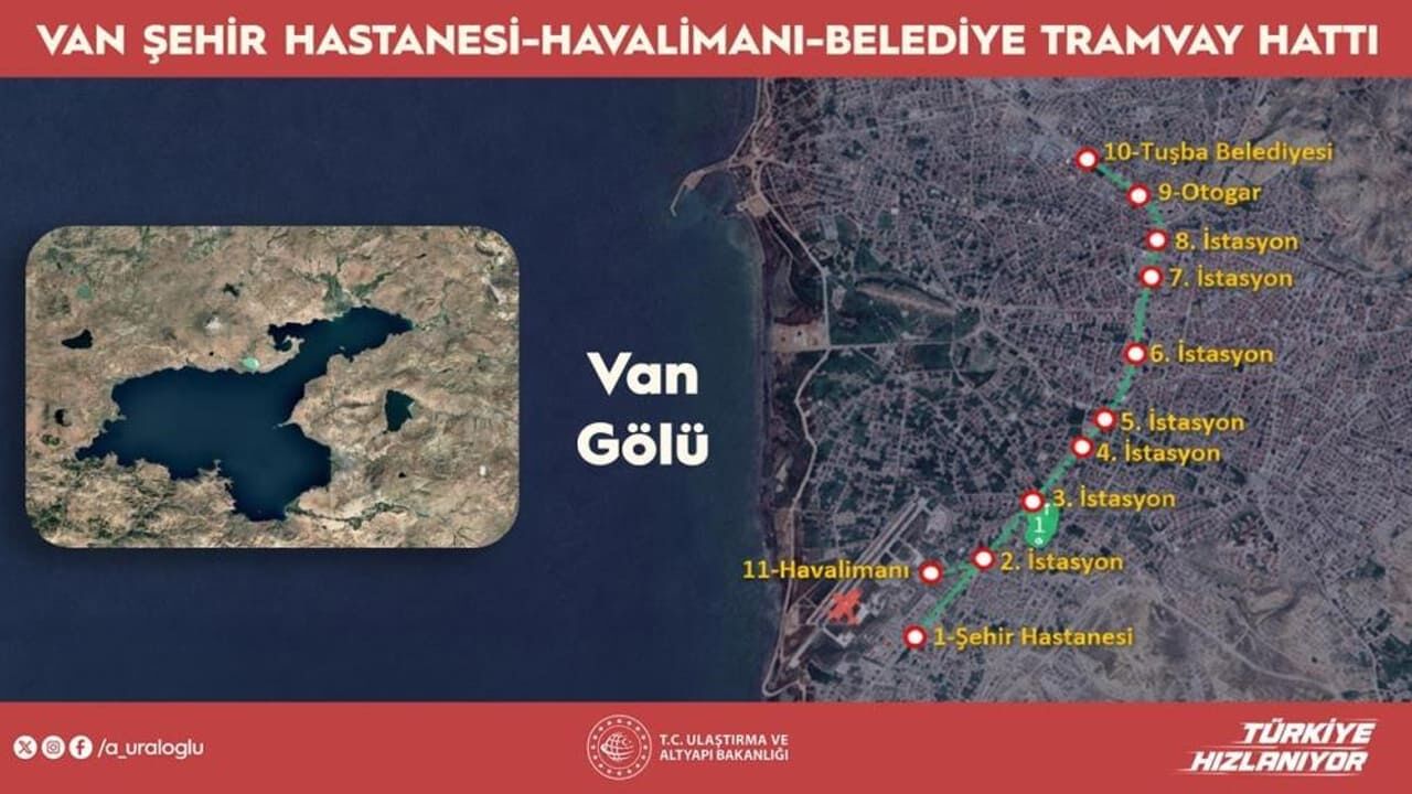 Van’da Tramvay Projesinde Güzergâh Ve Istasyonlar Belli Oldu (2)