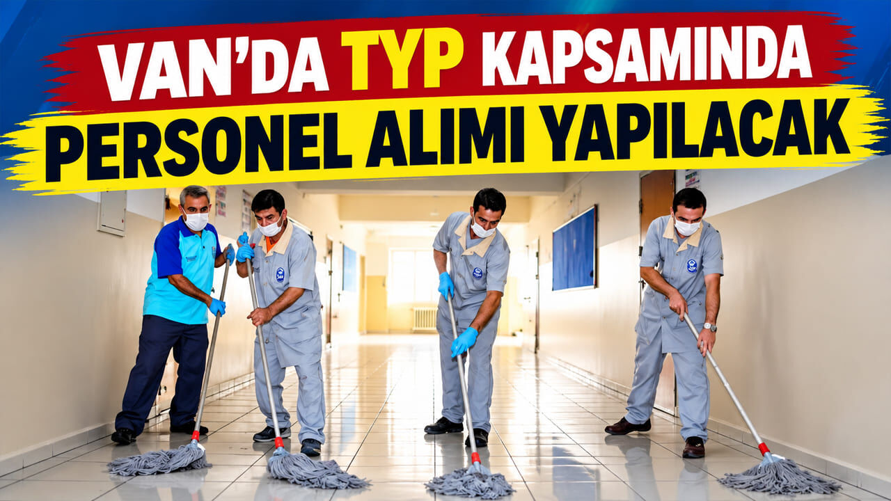 Van’da TYP kapsamında personel alımı yapılacak
