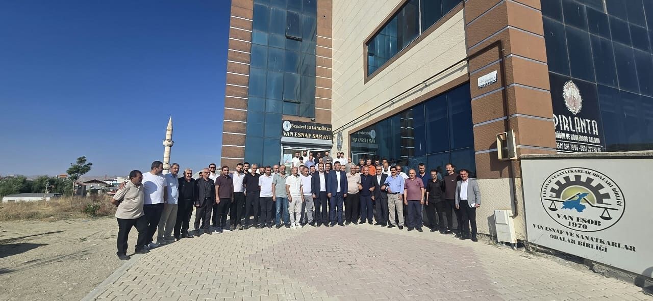 Van’daki Kantinciler Esob’da Istişare Toplantısında Buluştu (2)