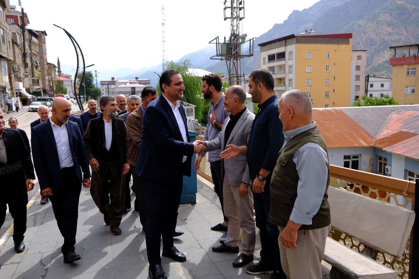 Hüda Par Milletvekili Ramanlı Şemdinli’yi Ziyaret Etti (13)