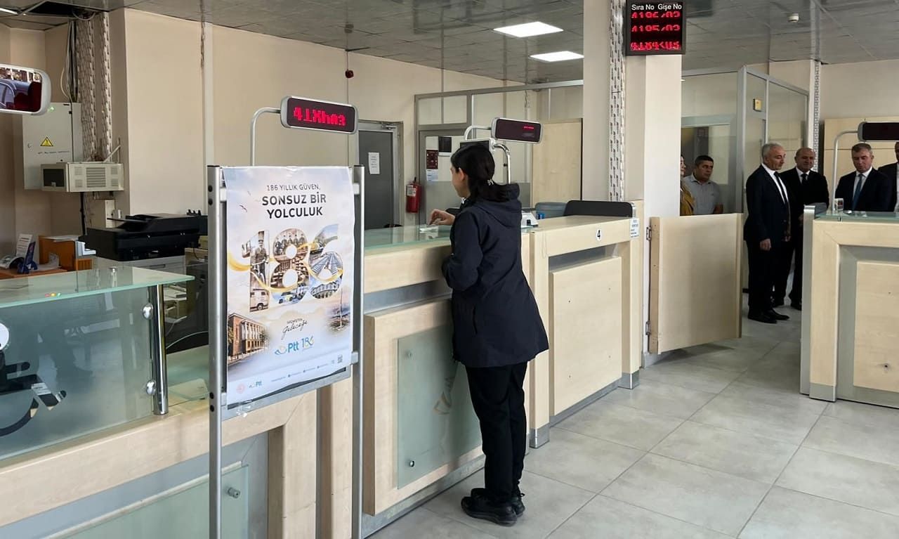 Van’da PTT'den 186’ıncı müşteriye sürpriz ödül