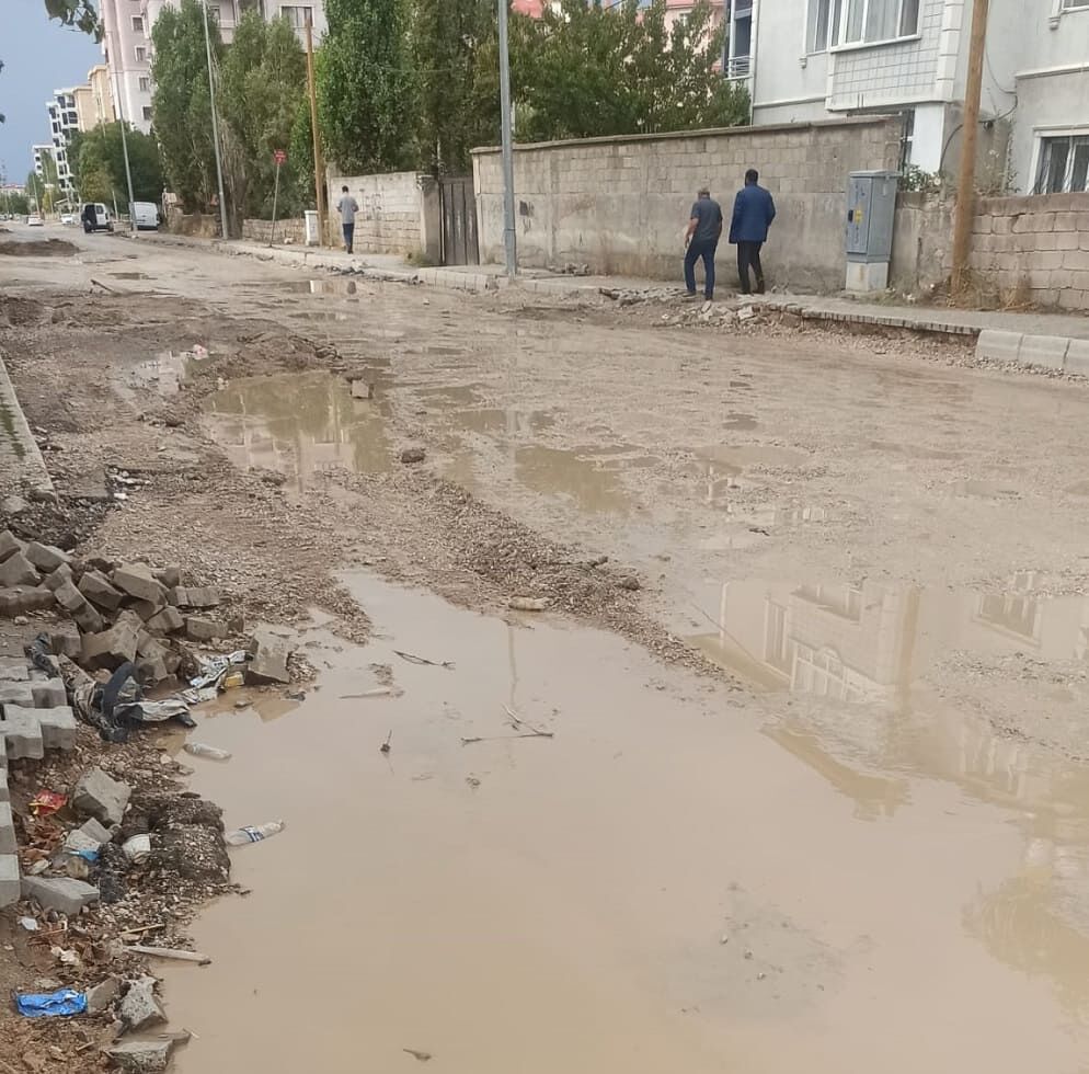 Van’da Yol Sorunu Büyüyor Çamur Deryası… (2)